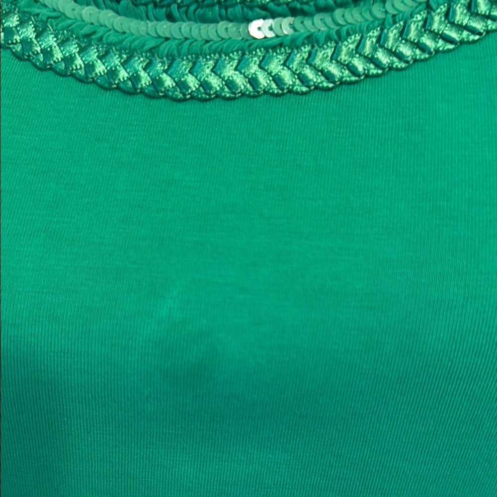 Coldwater Creek Green Women's Top - M​​ - Picture 3 of 7